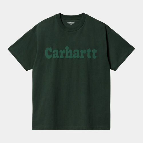 Camiseta Verde Carhartt Bubbles T-Shirt Discovery Green S