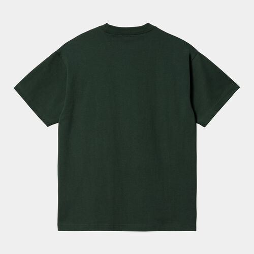 Camiseta Verde Carhartt Bubbles T-Shirt Discovery Green S