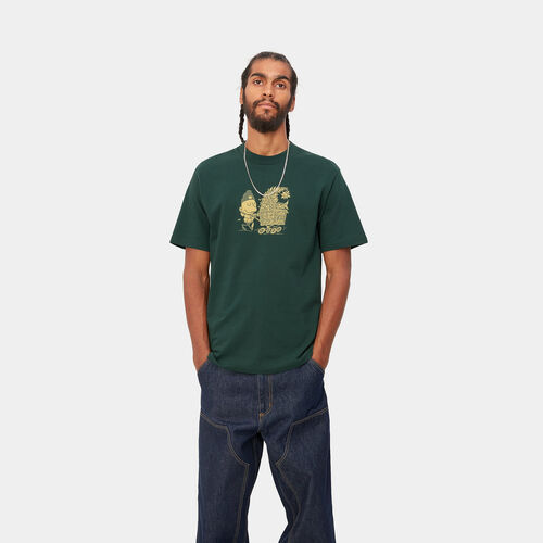 Camiseta Verde Carhartt Shopper T-Shirt Discovery Green M