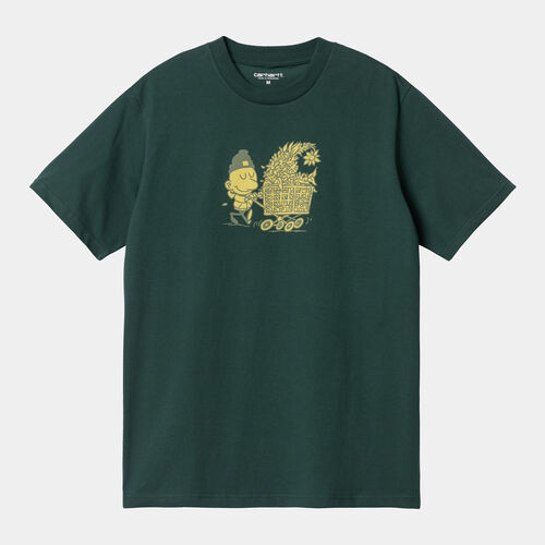 Camiseta Verde Carhartt Shopper T-Shirt Discovery Green M