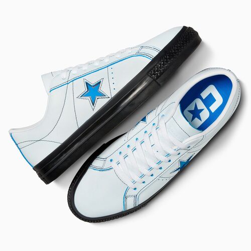 Zapatillas Converse Blancas Eddie Cernicky One Star Pro 40