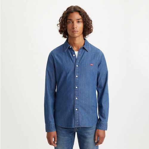 Camisa Azul Levis Battery Housemark Indigo Stonewash M