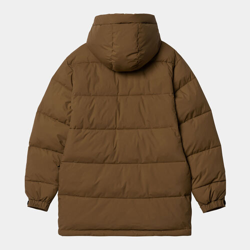 Abrigo Marrn Carhartt Milter Jacket Tamarind S