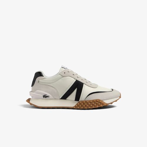 Zapatillas Lacoste  L-Spin Deluxe en piel Blanco - Negro 45