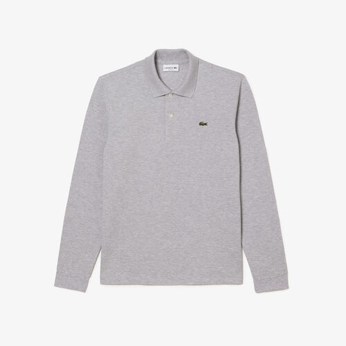 Polo Gris Lacoste Heathered Vigoré S
