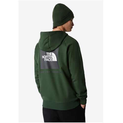 Sudadera Verde con capucha The North Face Reglan Redbox Pine Needle S