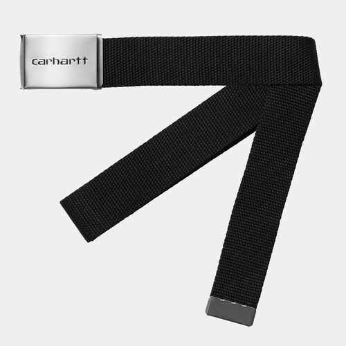 Cinturn Negro Carhartt Clip Belt Chrome Black TU