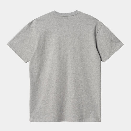 Camiseta Gris Carhartt Chase T-Shirt Grey Heather S