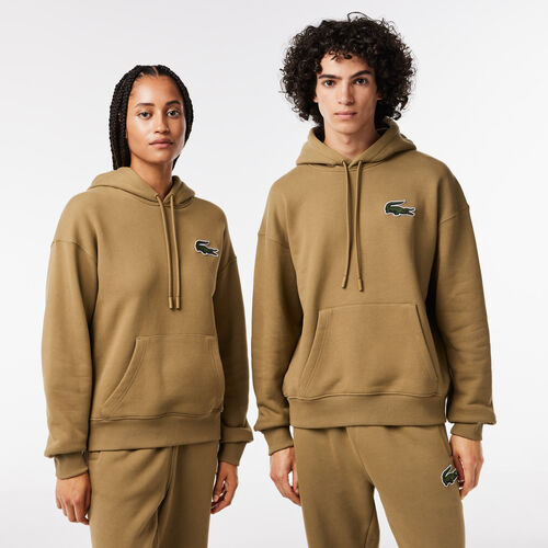 Sudadera con capucha Marrn Lacoste Jogger Unisex  XS