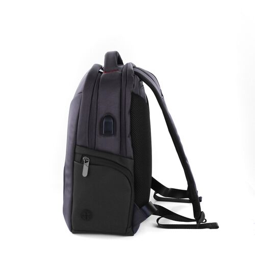 Mochila Gris Roncato Surface Carbn  TU