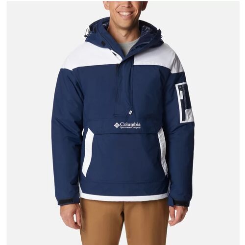 Canguro Azul Columbia Challenger Pullover Collegiate Navy XS