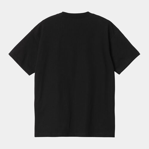 Camiseta Negra Carhartt Ollie Mac Icy Lake S