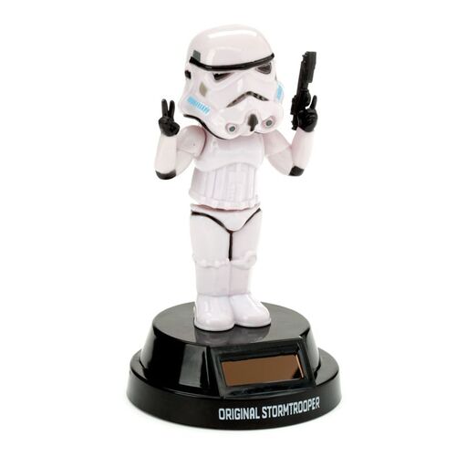 Muñeco Solar Soldado Imperial Puckator Stormtrooper TU