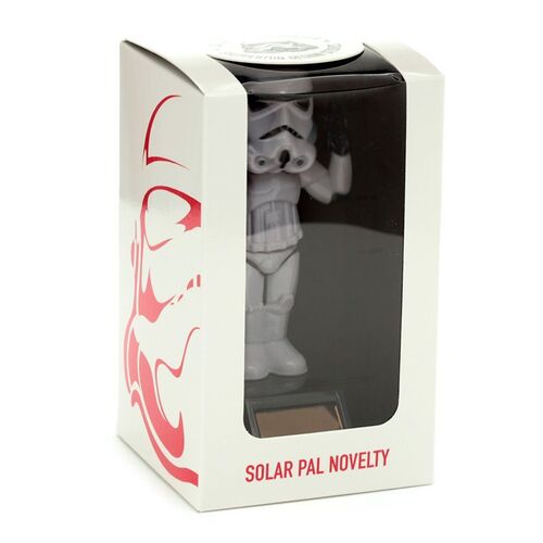 Muñeco Solar Soldado Imperial Puckator Stormtrooper TU