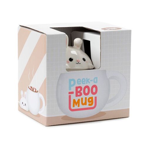 Taza de Cerámica con Tapa Conejo Puckator TU
