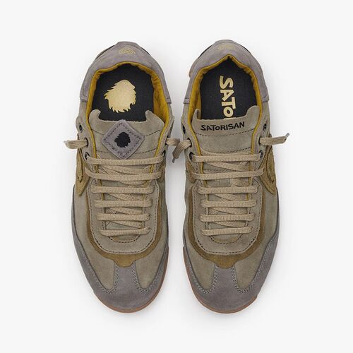 Zapatillas Verdes Satorisan Enso Suede Peat Green 43
