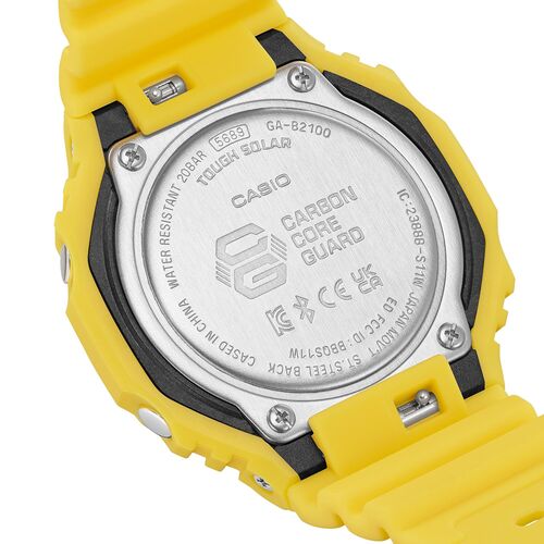 Reloj Amarillo Casio G-Shock Serie 2100 Wrist Watch Anadigi TU