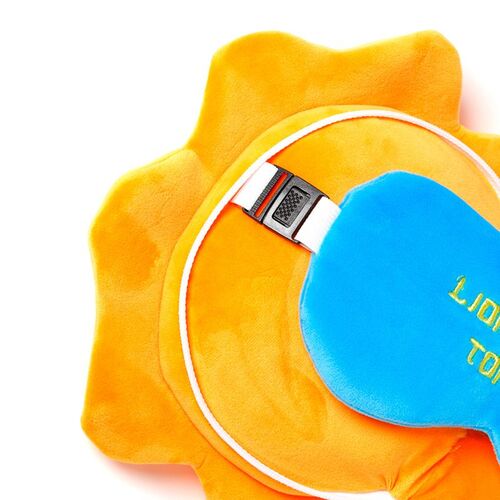 Almohada de Viaje con Antifaz Relax León Puckator TU
