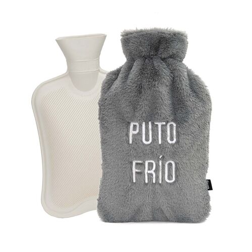 Bolsa de agua puto frío Gris Fisura