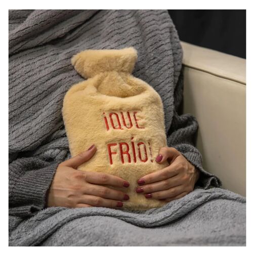 Bolsa de agua qué frío Beige Fisura