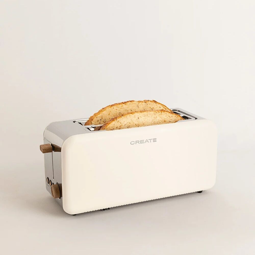 Tostadora De Pan , Xl , Blanco Roto , Create - Toast Retro