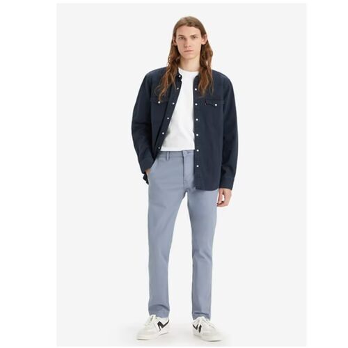 Pantalón chino azul Levis Slim Taper W33 L32