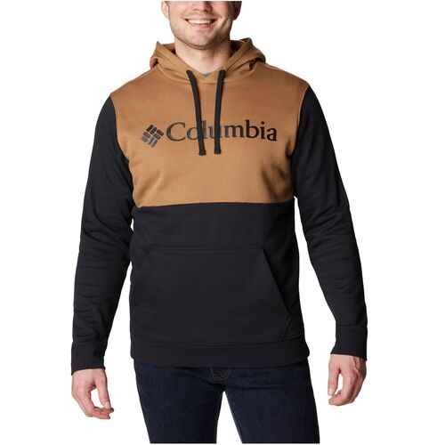 Sudadera Marrn y Negra Columbia Trek Colorblock Hoodie S