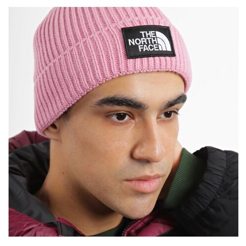 Gorro Rosa The North Face Box Cuf Orchid Pinck  TU