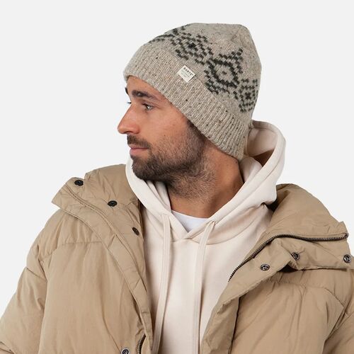 Gorro Beige con forro polar Barts Cimmon 