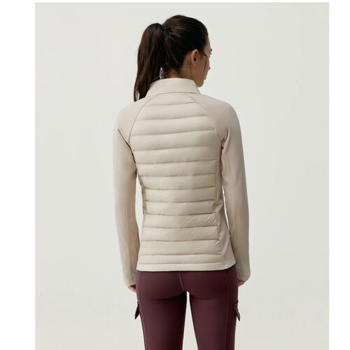 Chaqueta Beige Born Living Yoga Zuri Tapioca M