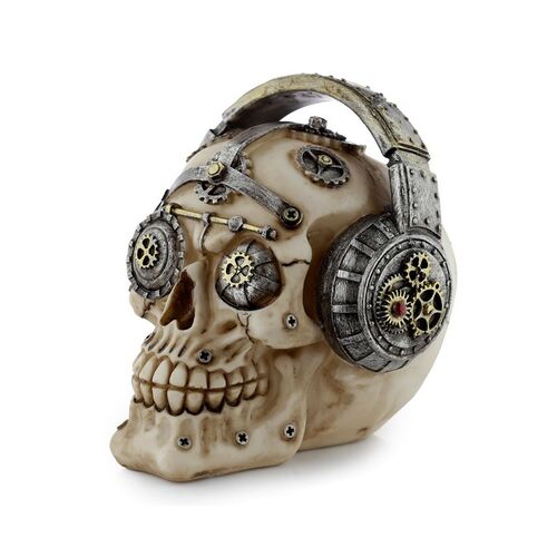 Figura de Calavera de Puckator con Auriculares 