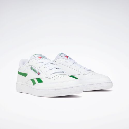 Zapatillas Blanco-Verde Reebok Cloud C Revenge Cloud White 45