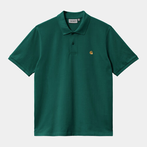 Polo Verde Carhartt Chase Pique Chervil  XL