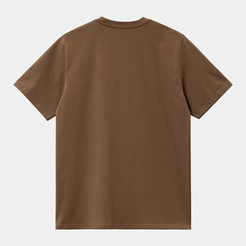 Camiseta Marrn Carhartt American Script T-Shirt Lumber M