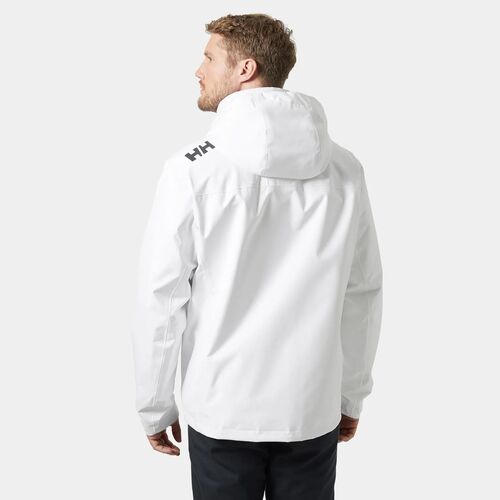 Chaqueta Blanca Helly Hansen Crew Hooded Midlayer Sailing Jacket 2.0 White L