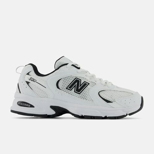 Zapatillas New Balance 530 Blanco-Negro White con black 36