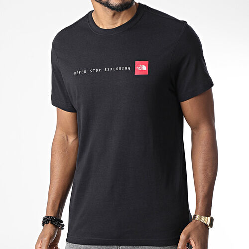 Camiseta Negra The North Face Never Stop Exploring S