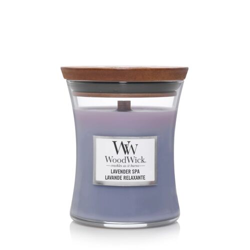 Vela WoodWick Core Medium Lavender Spa 