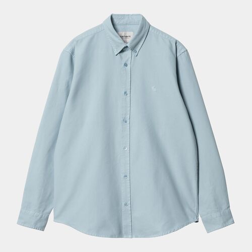 Camisa Carhartt Azul Claro L/S Bolton Shirt S