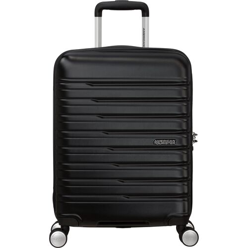 Maleta Cabina Negra American Tourister Flashline 55 cm Shadow Black