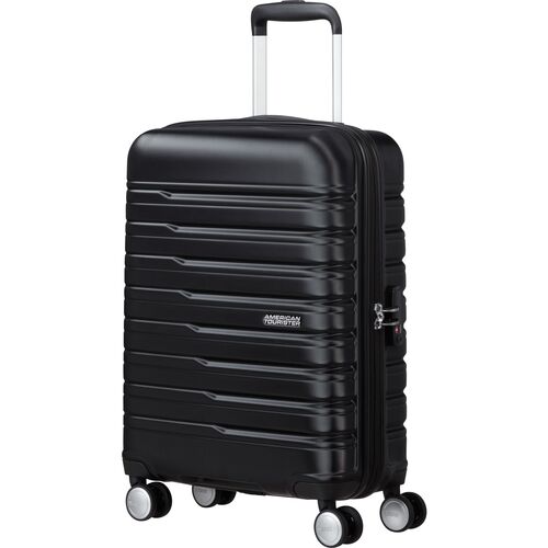 Maleta Cabina Negra American Tourister Flashline 55 cm Shadow Black