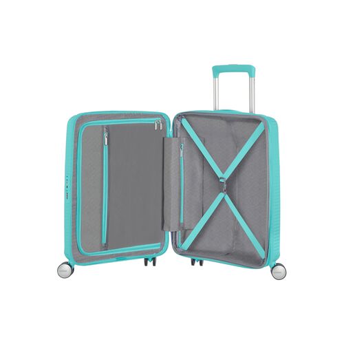 Maleta Cabina Turquesa American Tourister SoundBox 55 cm Poolside Blue