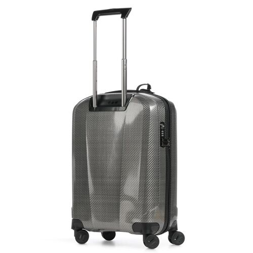 Maleta Cabina Gris Roncato We Are Glam Dlx Nero/Platino