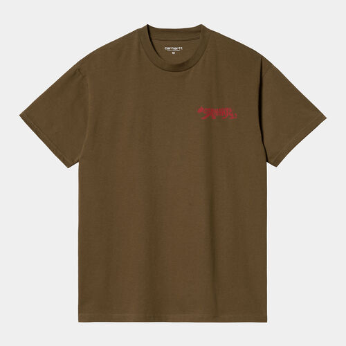 Camiseta Marrn Carhartt Rocky Lumber M