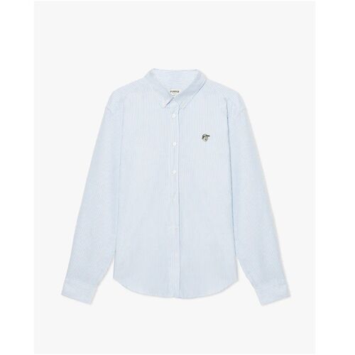 Camisa de Rayas Azul Pompeii Light Blue Emilio Shirt AZUL S