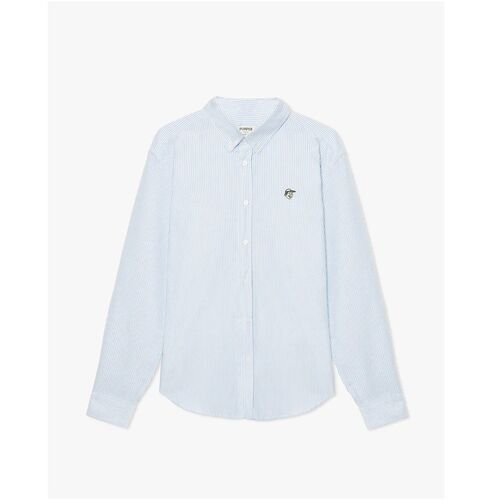 Camisa de Rayas Azul Pompeii Light Blue Emilio Shirt L