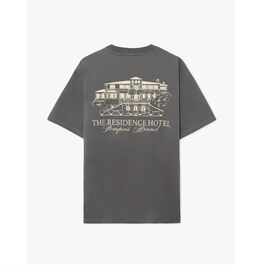 Camiseta Gris Pompeii Charcoal Residence Graphic Tee  S