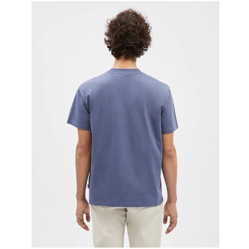 Camiseta Azul Pompeii Slate Blue Sun Bathing Emilio Graphic Tee L