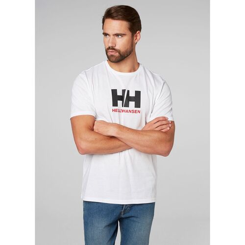 Camiseta blanca Helly Hansen Logo S