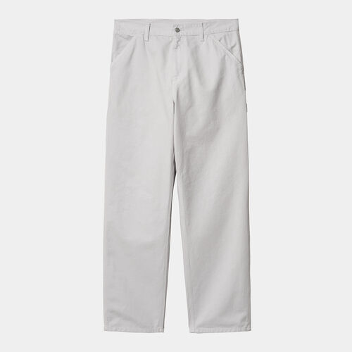 Pantalones Grises Carhartt Single Knee Pant Sonic Silver W29 L32